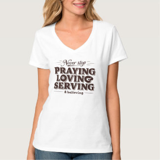 Pray Kärlek  Shirt - Upliving Christian Faith T