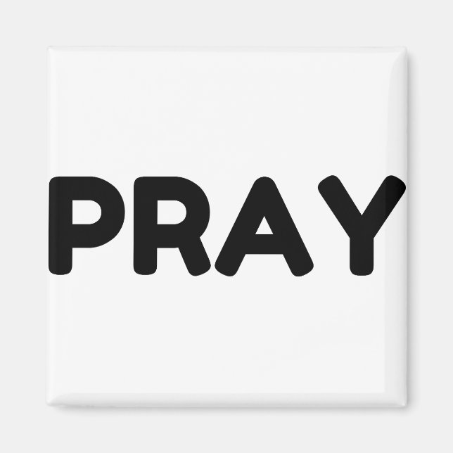 PRAY MAGNET (Framsidan)