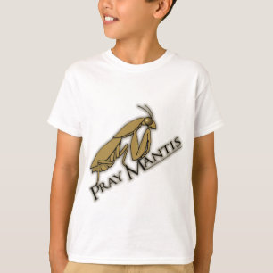 Pray Mantis-brunpojkar insekt t-shirt