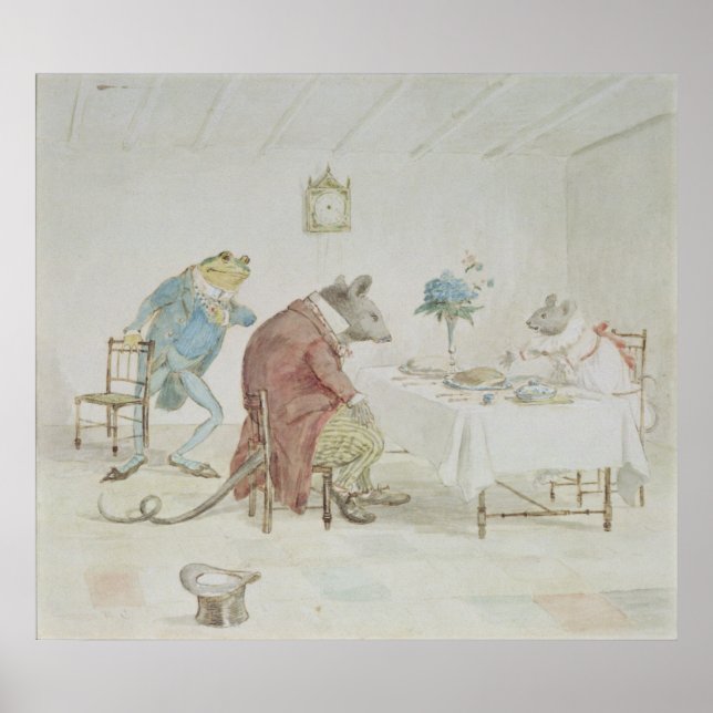 Pray, miss Mouse, kan du ge oss lite öl? Poster (Framsidan)