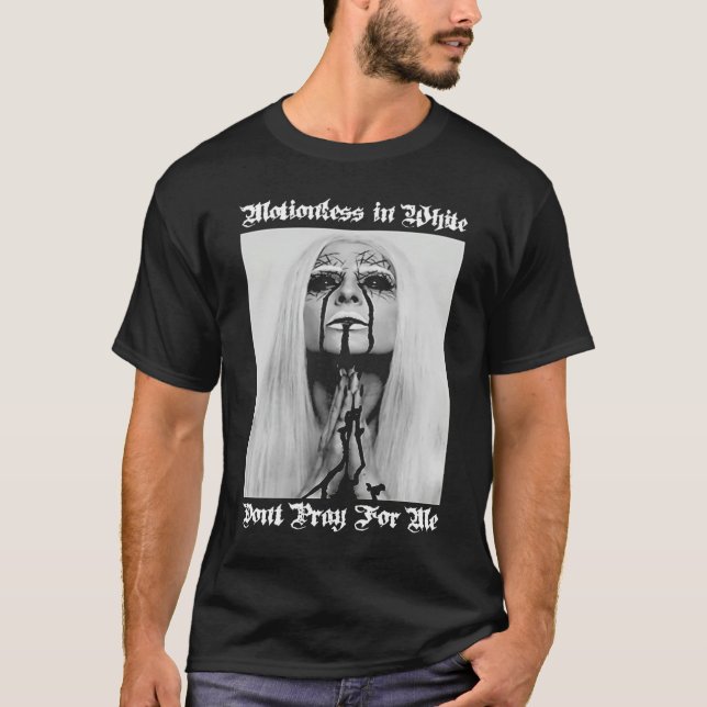 PRAY Motionless okkey motionless in white Trendi T Shirt (Framsida)