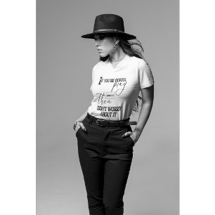 Pray och oroa inte kristen Faith Inspirational T Shirt