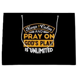 Pray On and Trust God's Unlimited Plan Faith-based