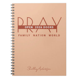 Pray Open Doors 2024 Anteckningsbok