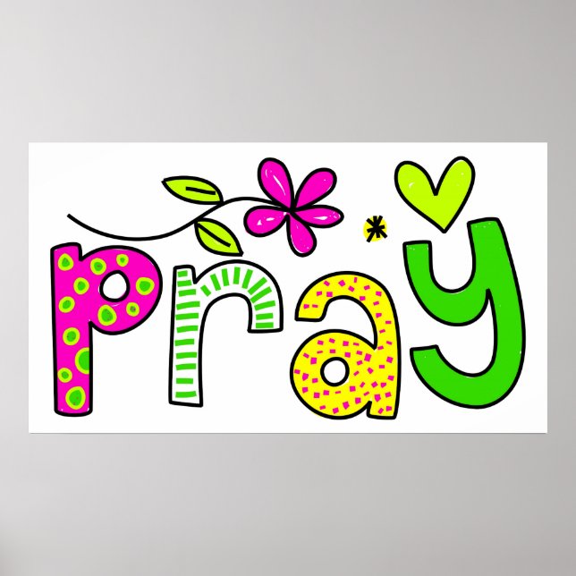 Pray Poster (Framsidan)