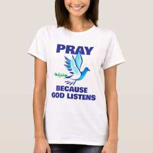 PRAY Poster T Shirt