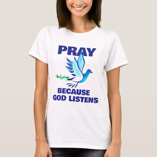 PRAY Poster T Shirt (Framsida)