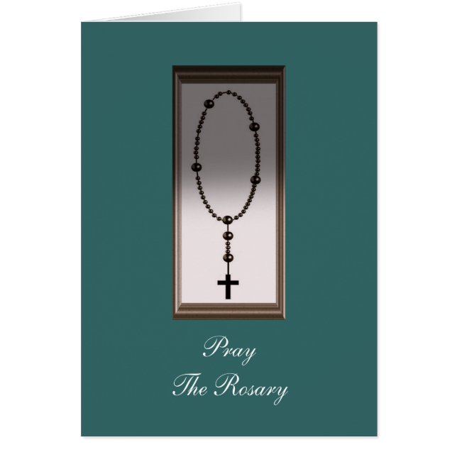Pray the Rosary OBS Kort (Framsidan)