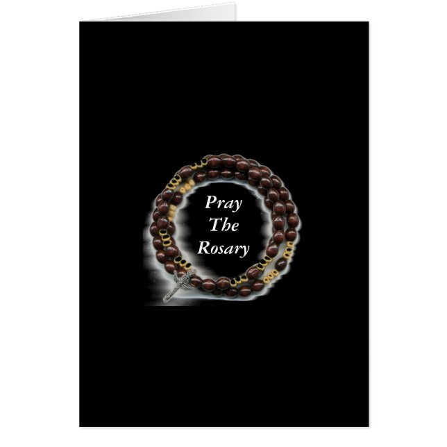 Pray the Rosary OBS Kort (Framsidan)