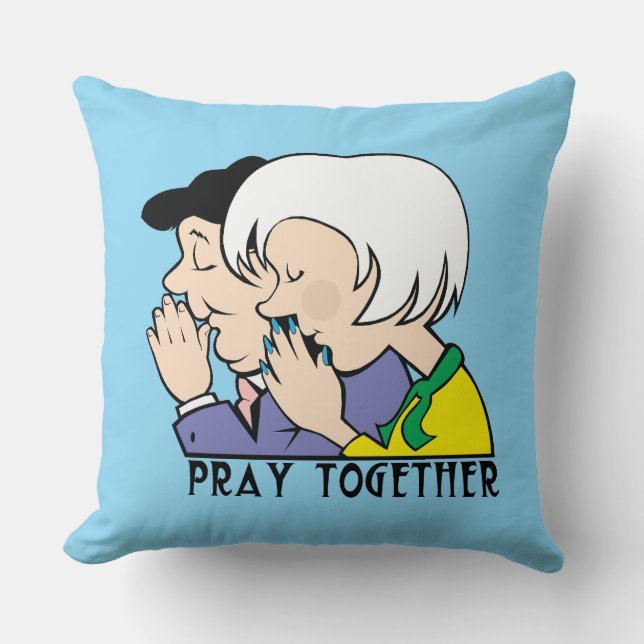 Pray Together. Kudde (Framsida)