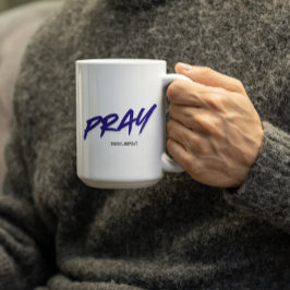 Pray.Trust.Repetera Kaffemugg