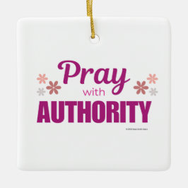 Pray with Authority, Julgransprydnad Keramik