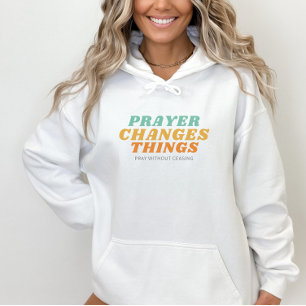 Pray without Ceasing Bible Verse Christian Womens T Shirt