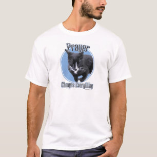 Prayer ändrar allt t shirt