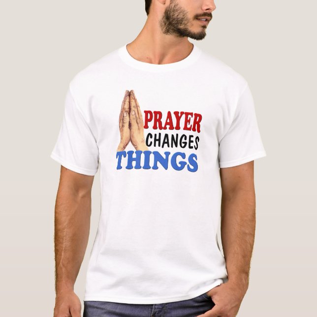 PRAYER ÄNDRINGAR SAK T SHIRT (Framsida)