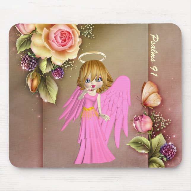 Prayer Angel#2 Mousepad Musmatta (Framsidan)