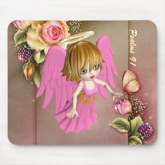 Prayer Angel#3 Mousepad Musmatta (Framsidan)