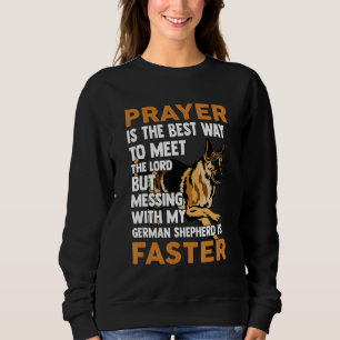 Prayer är det bästa sättet att träffa Lord Apparel T Shirt