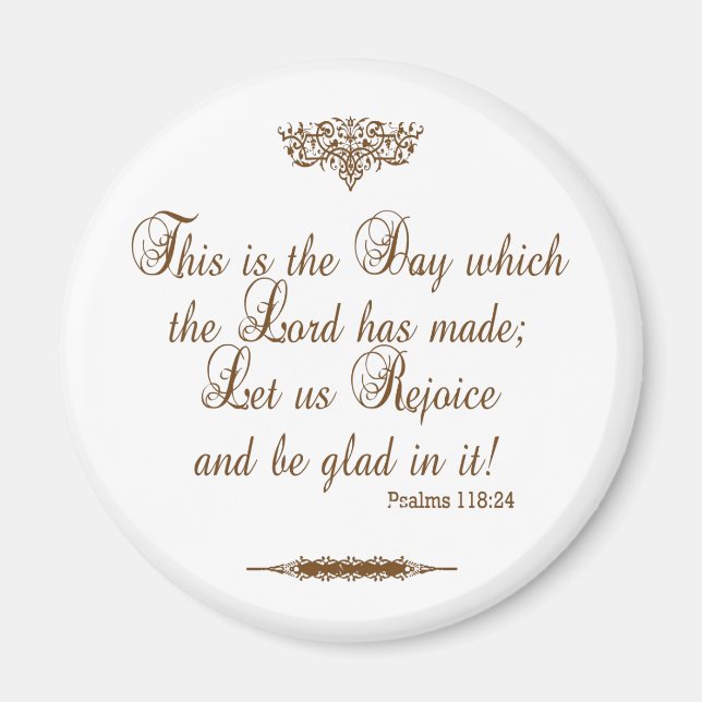 Prayer av tack för Victory Anpassningsbar Magnet (Framsidan)