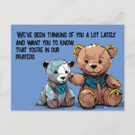 Prayer-Bear-vykort Vykort