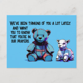 Prayer-Bear-vykort Vykort