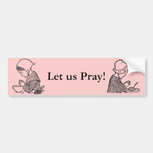 Prayer Bumper-dekal Bildekal