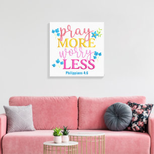 Prayer-Canvas (glans) Canvastryck