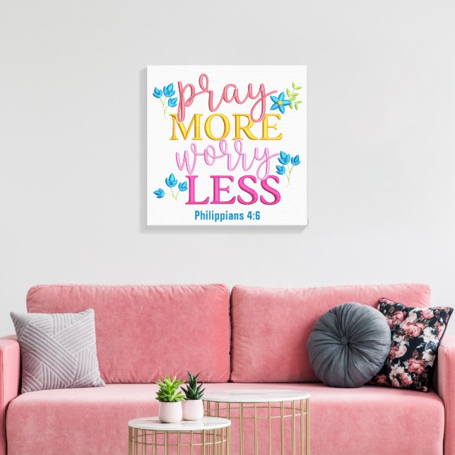 Prayer-Canvas (glans) Canvastryck (Insitu (Vardagsrum))