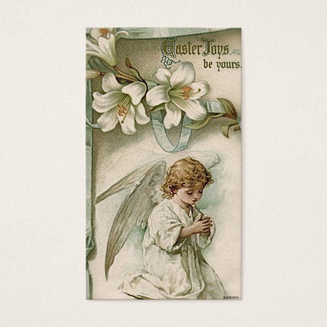 Prayer Card: Påsk Joys Visitkort (Framsidan)