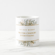 Prayer Changes sak kaffe mugg