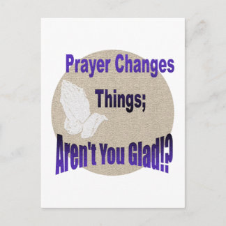 PRAYER CHANGES SAK VYKORT
