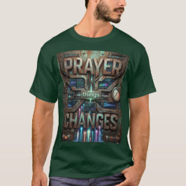 Prayer Changes Things – Futuristic Steampunk T-Shi T Shirt