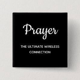 Prayer Coola Chalkboard Stil Christian Typography Knapp