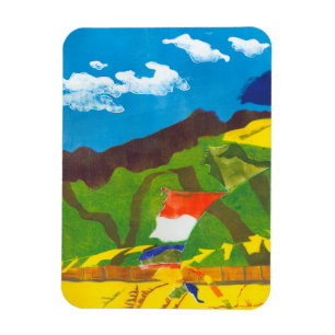 Prayer Flaggor II Magnet