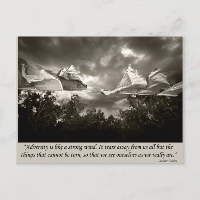 Prayer Flaggor Vykort (Framsida)