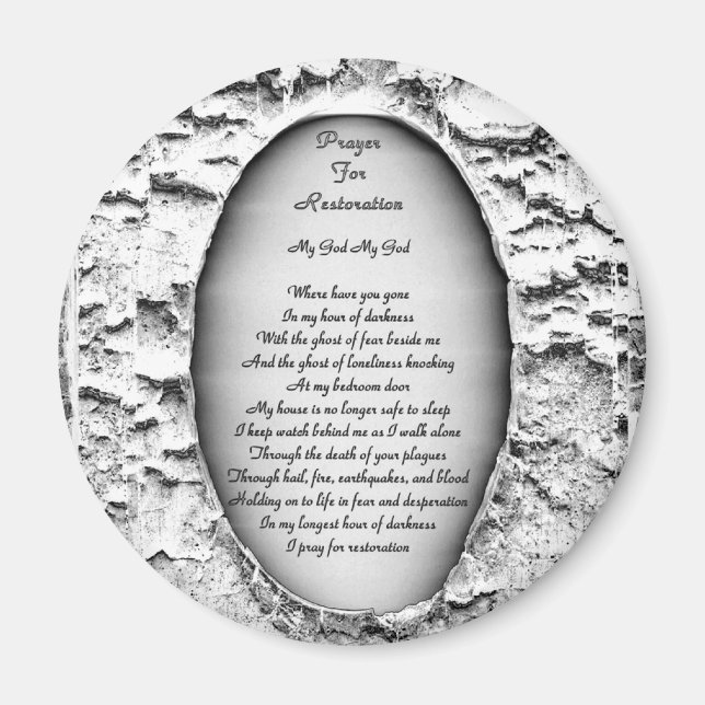 Prayer för återställande magnet (Framsidan)