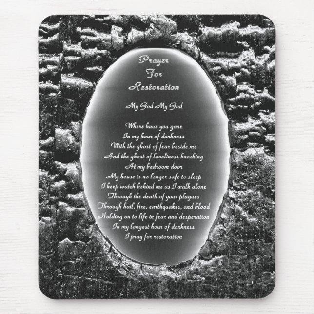 Prayer för återställande musmatta (Framsidan)