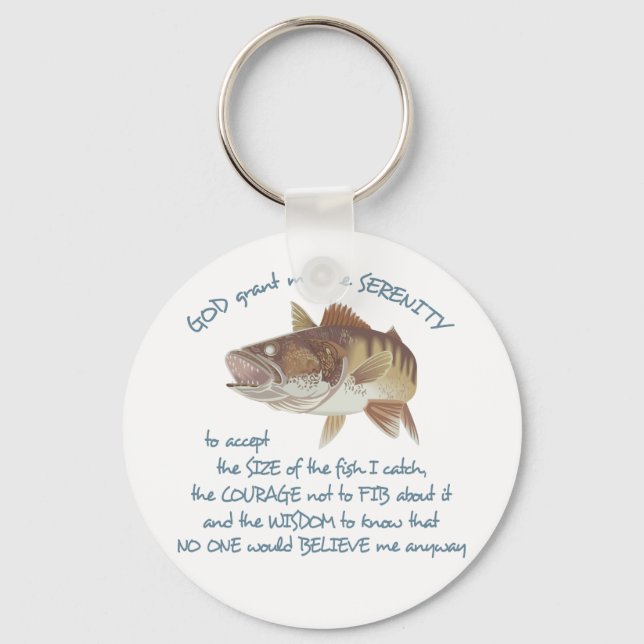 Prayer för fiskare nyckelring (Framsida)