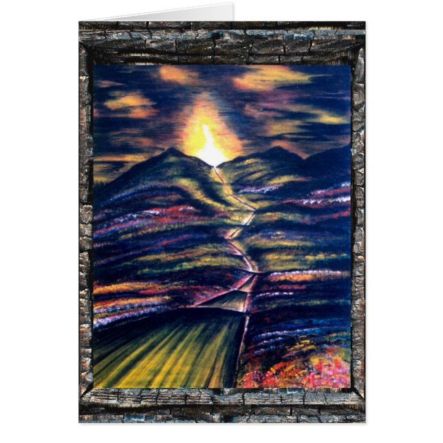 Prayer för läkning hälsningskort (Framsidan)