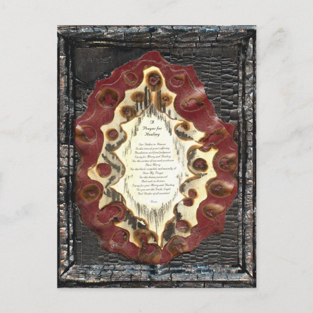 Prayer för läkning vykort (Framsida)