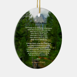 Prayer for Peace Julgransprydnad Keramik