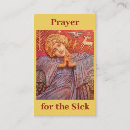 Prayer för sjukförsäkringskortet visitkort