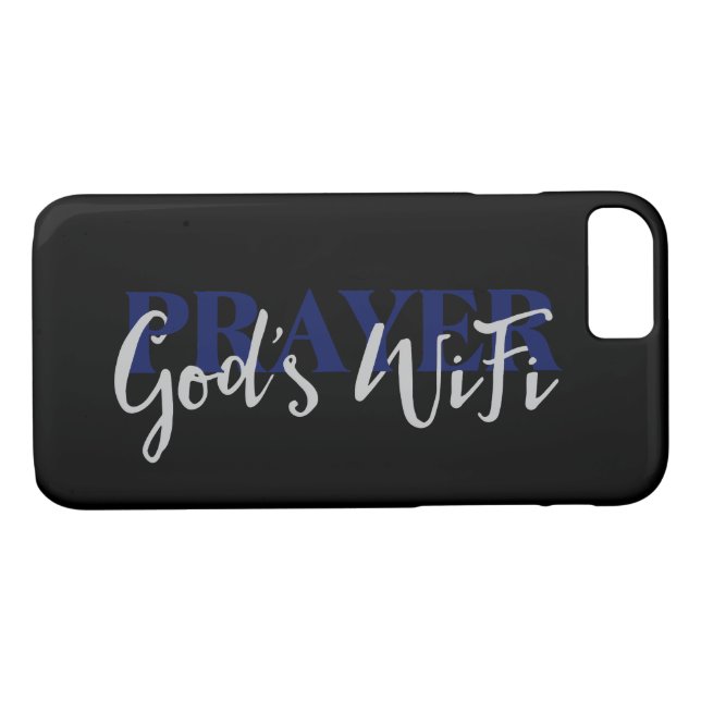 PRAYER Guds WiFi Case-Mate iPhone Skal (Baksida (horisontal))
