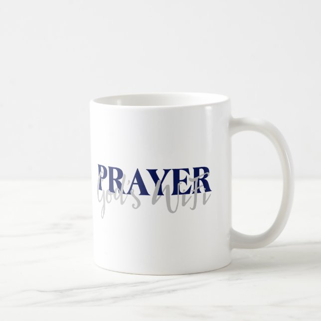 PRAYER Guds WiFi Kaffemugg (Höger)