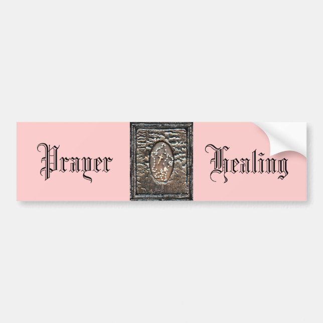 Prayer & Healing Bildekal (Framsidan)