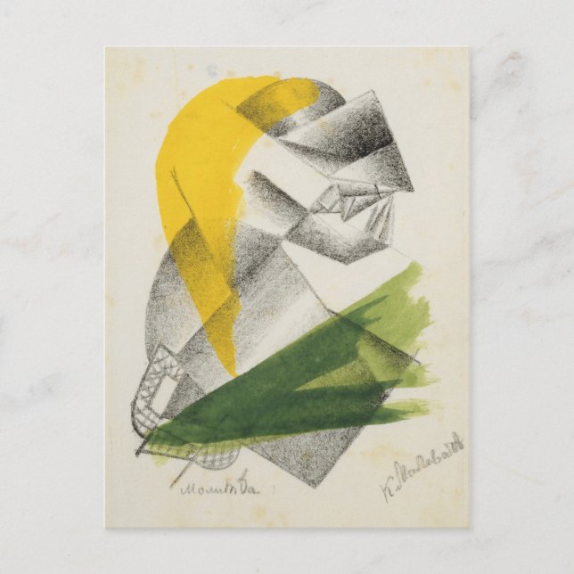 Prayer II, c.1913 (litografi) Vykort (Framsida)