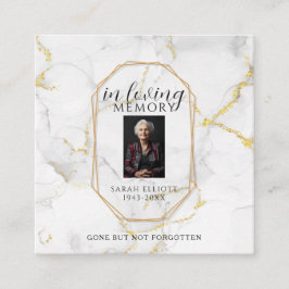 Prayer in memory of loved one Card