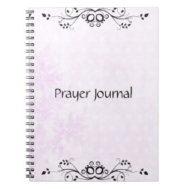 Prayer Journal bärbar dator i Rosa Anteckningsbok