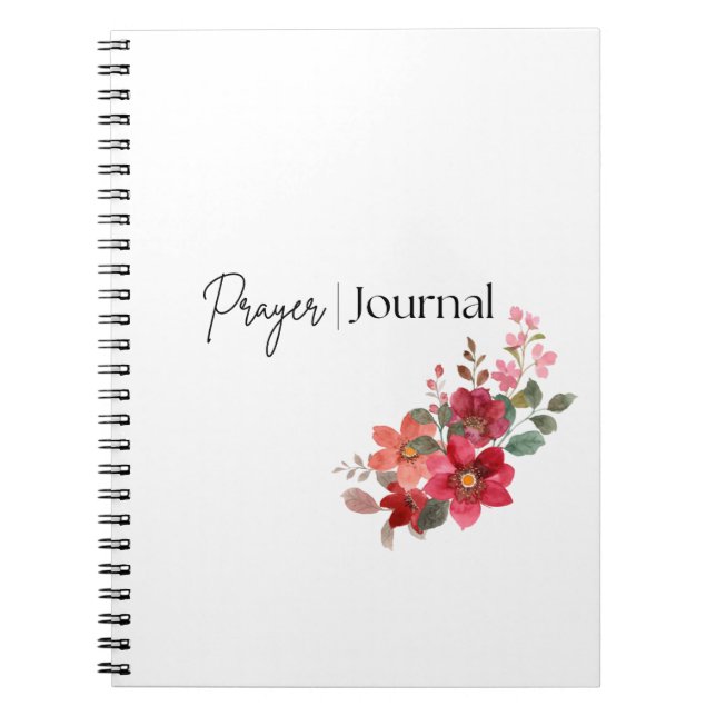 Prayer Journal | Flower Anteckningsbok (Framsidan)