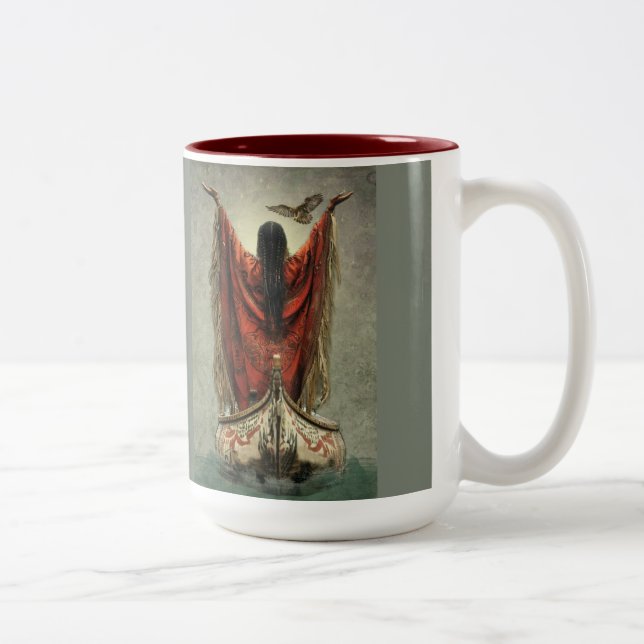 Prayer - Kaffe Mugg, Kopp, Beverage Två-Tonad Mugg (Höger)